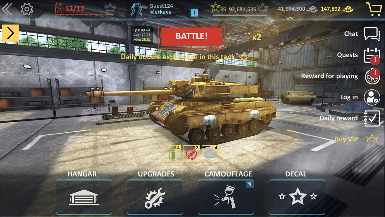 Modern Assault Tanks — Screenshot 2