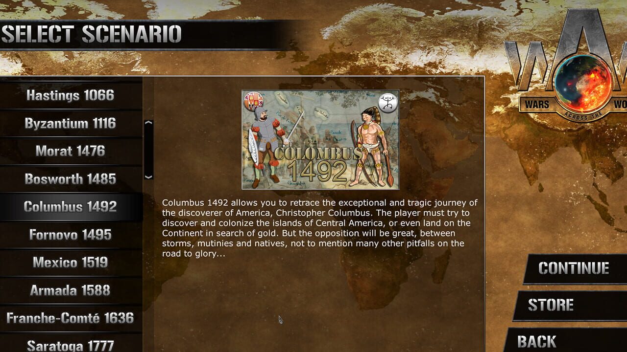 Wars Across the World: Columbus 1492 Image