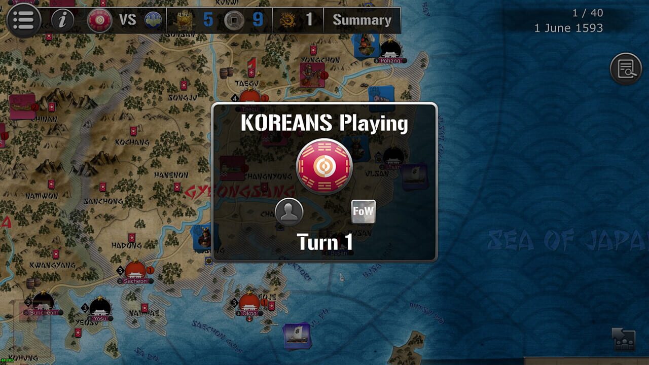 Wars Across the World: Korea 1592 Image
