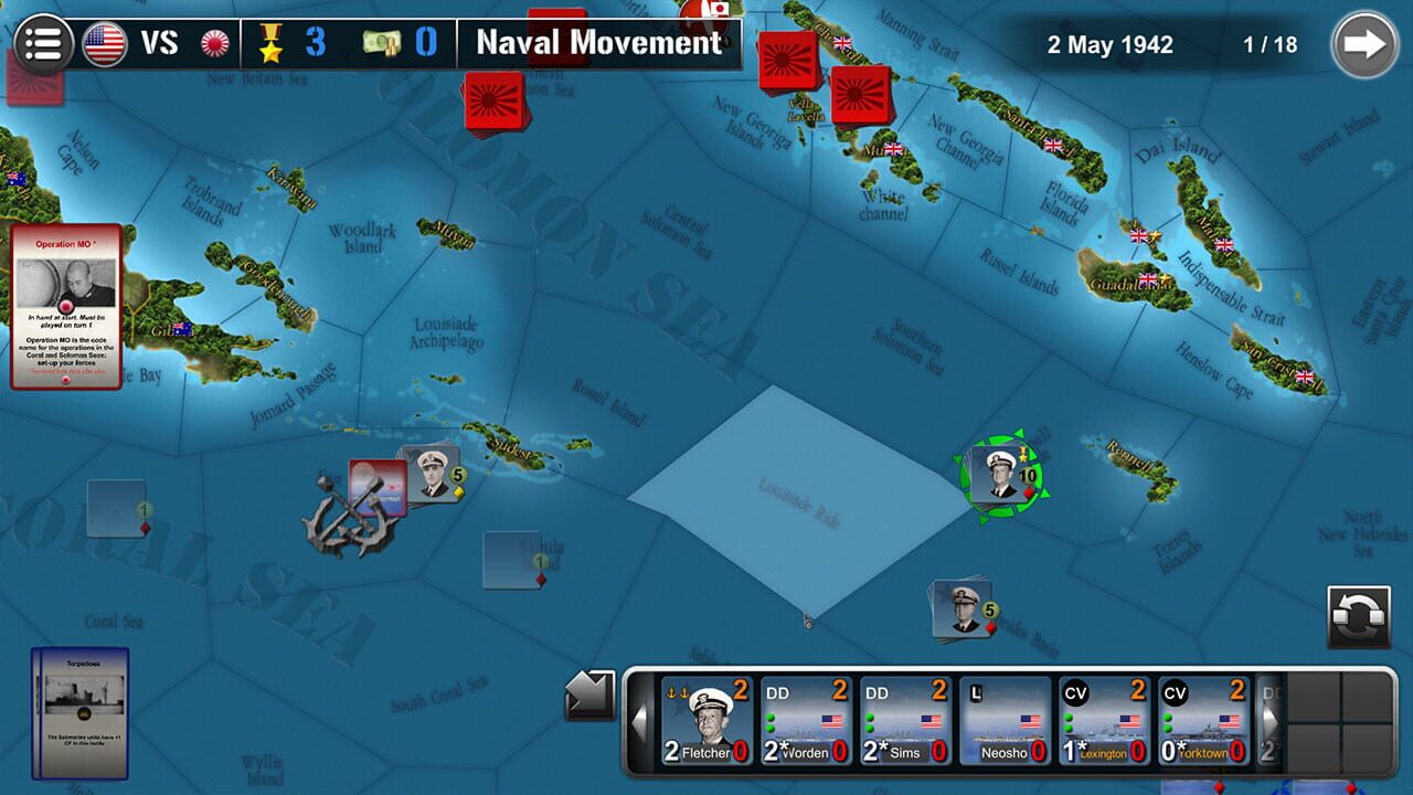 Wars Across the World: Coral Sea 1942 Image