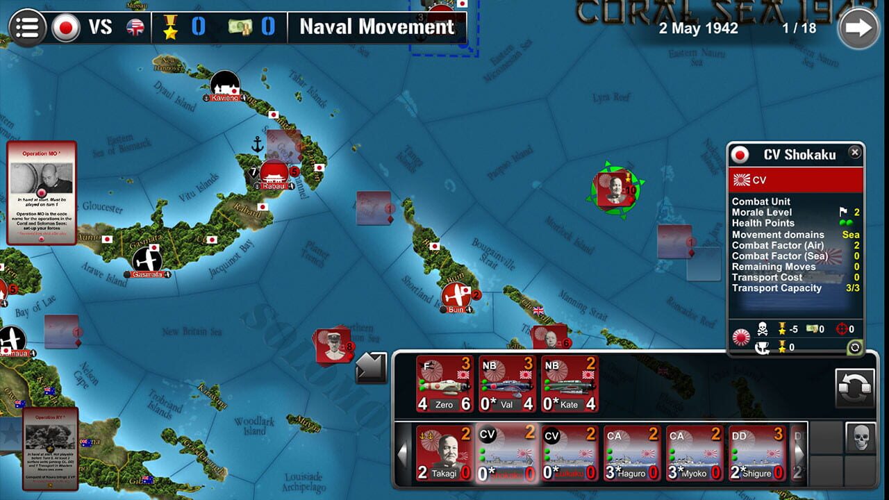 Wars Across the World: Coral Sea 1942 Image