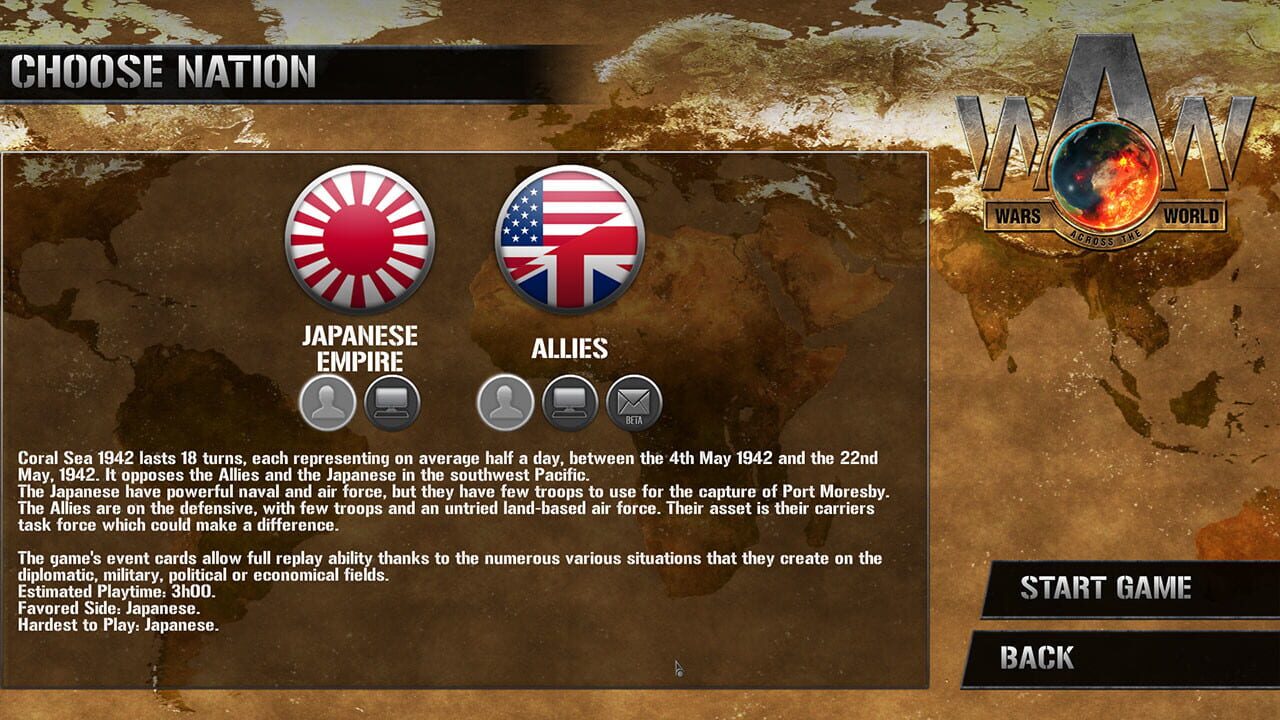 Wars Across the World: Coral Sea 1942 Image