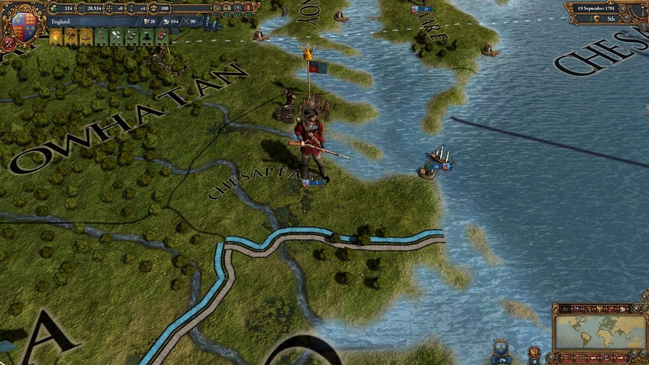 Europa Universalis IV: Colonial British and French Unit Pack Image