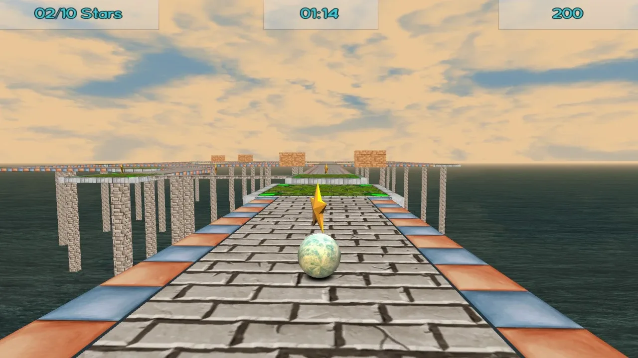 Crazy Ball Adventures: Treasure screenshot 1