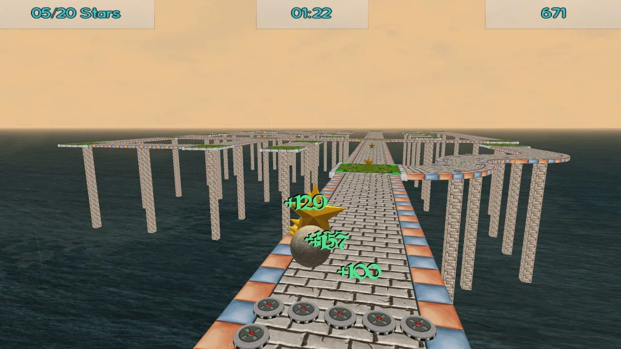 Crazy Ball Adventures: Treasure screenshot 3