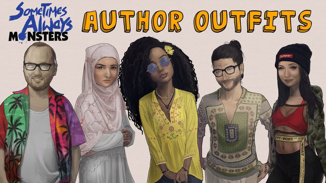 Sometimes Always Monsters: Author Outfits — Screenshot 2