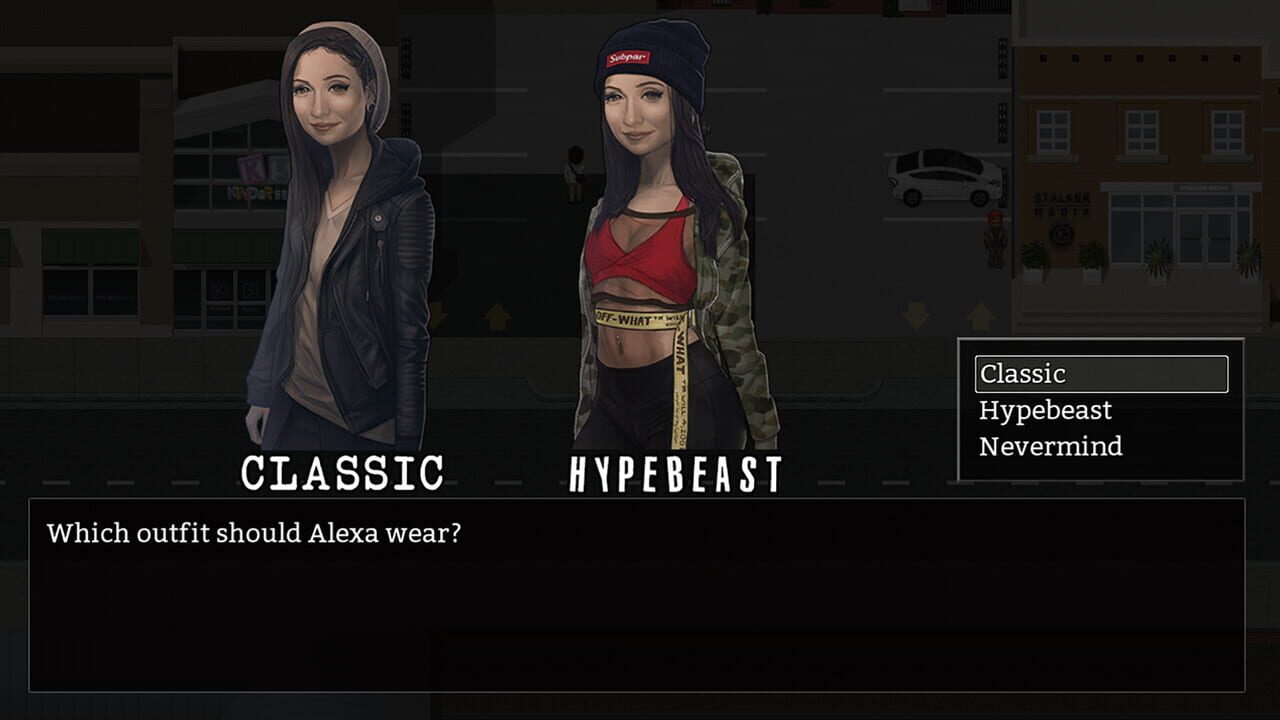 Sometimes Always Monsters: Author Outfits — Screenshot 4
