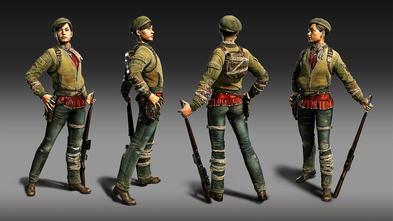 Zombie Army 4: Dead War - French Resistance Fighter Character Image