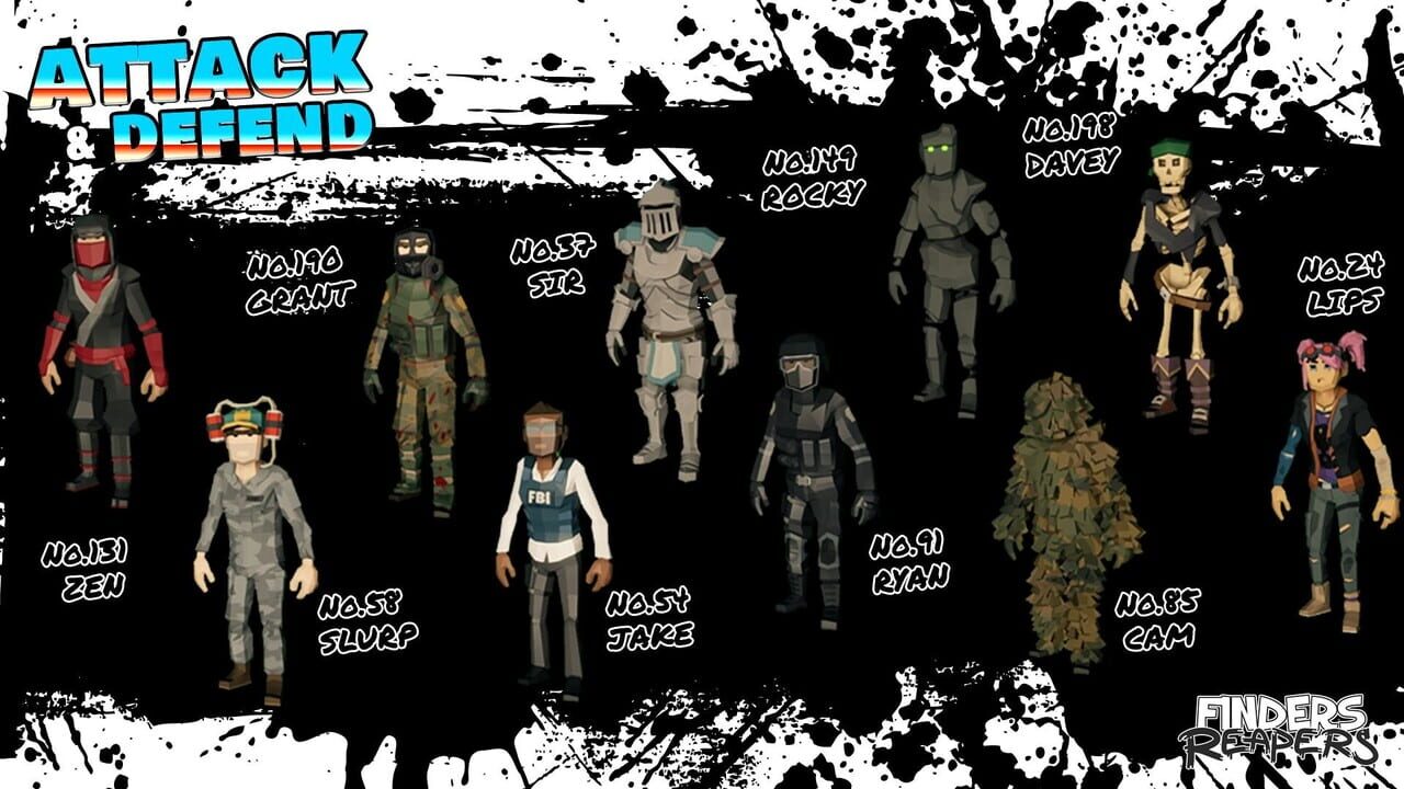 Finders Reapers: Attack & Defend Character Pack Image