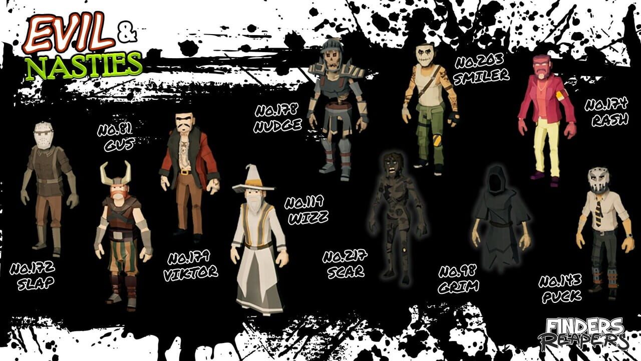 Finders Reapers: Evil & Nasty Character Pack Image