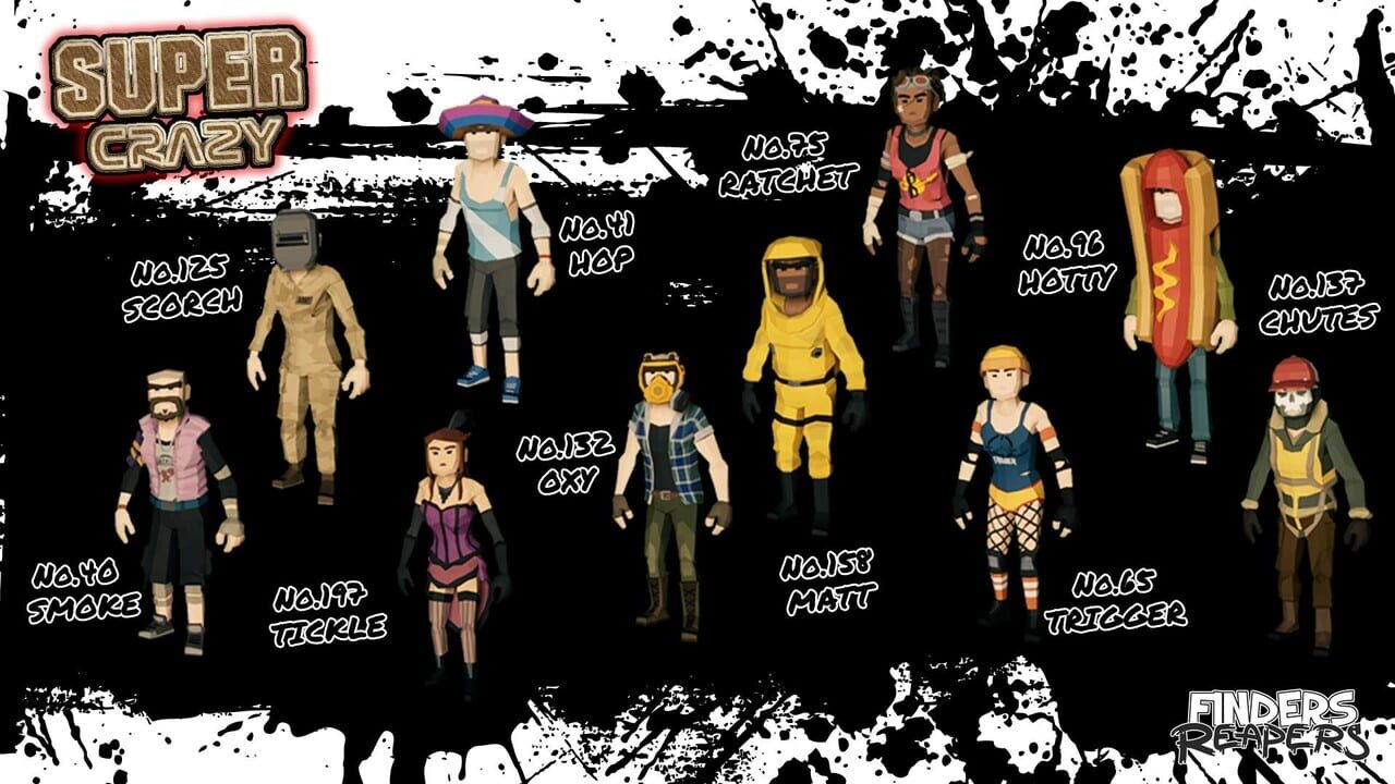 Finders Reapers: Super Crazy Character Pack Image
