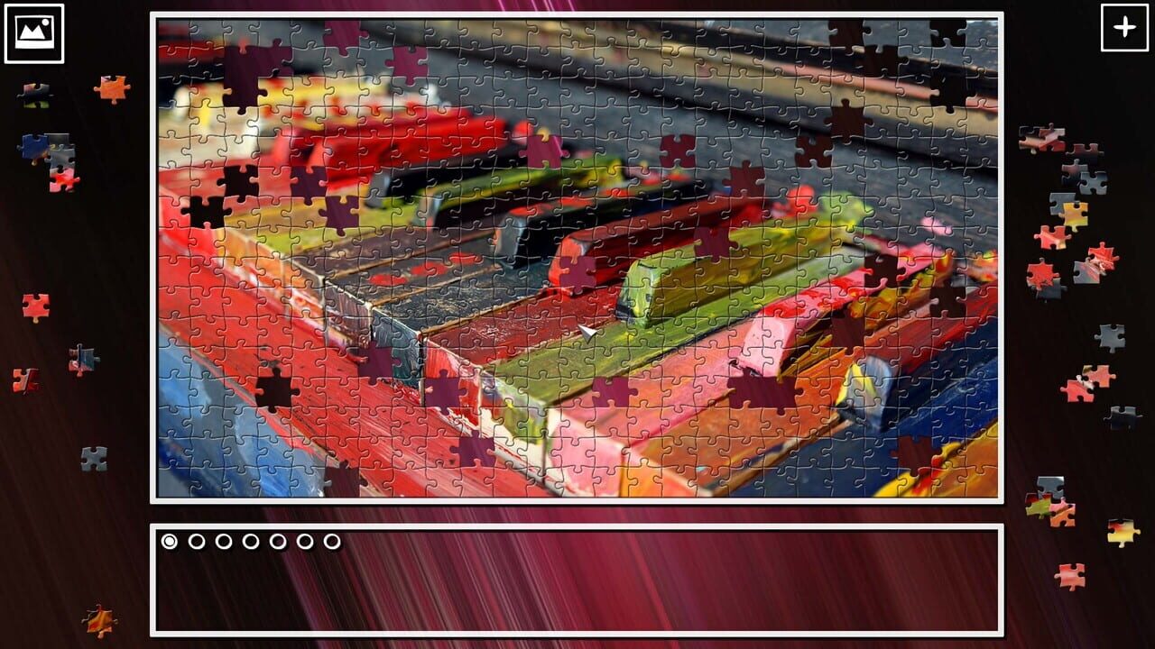 Super Jigsaw Puzzle: Generations - Colorful Image
