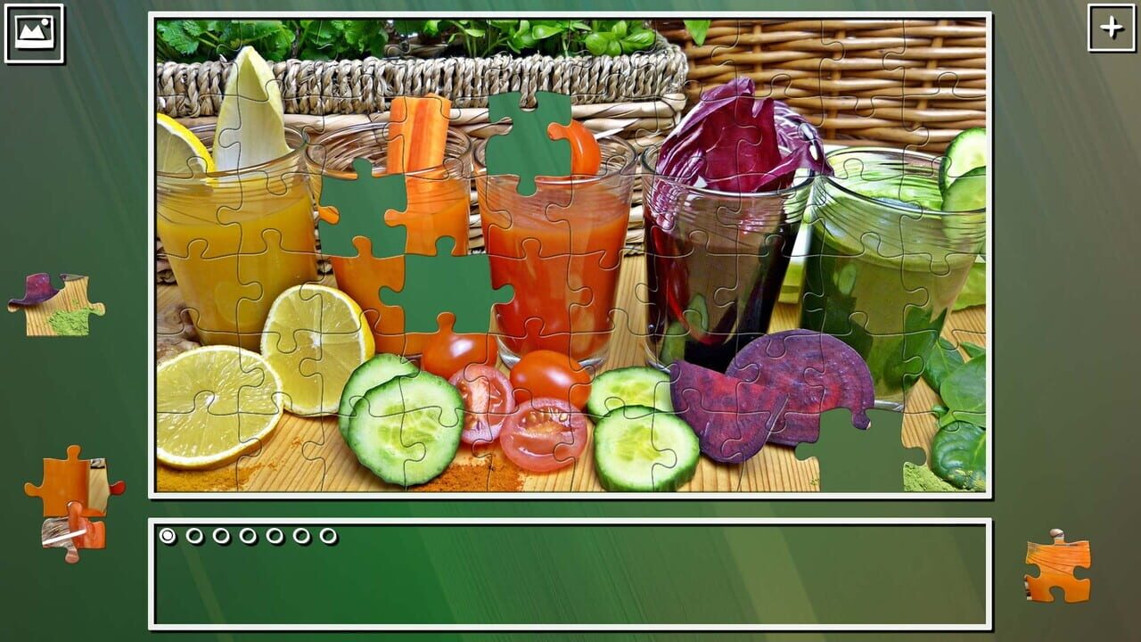 Super Jigsaw Puzzle: Generations - Vegetables Image