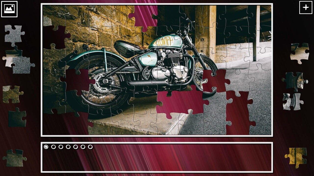 Super Jigsaw Puzzle: Generations - Motorbikes Puzzles Image