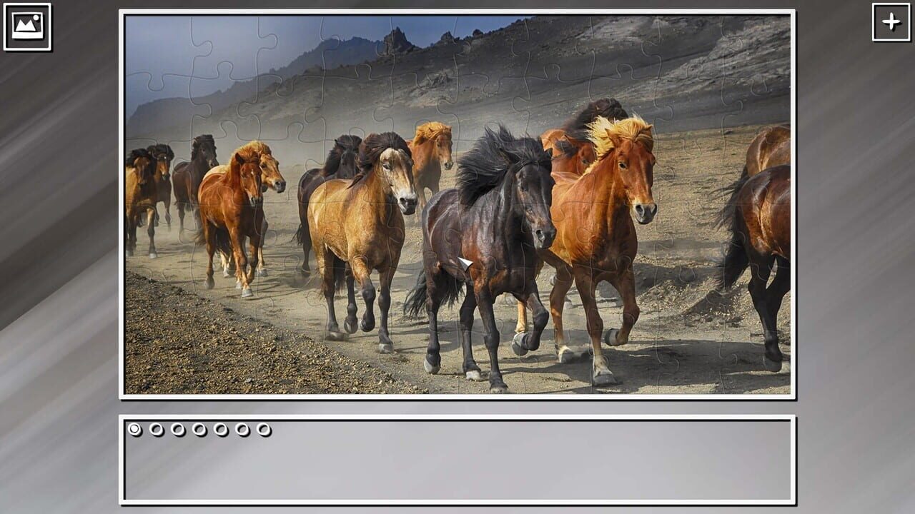 Super Jigsaw Puzzle: Generations - Horses Puzzles Image