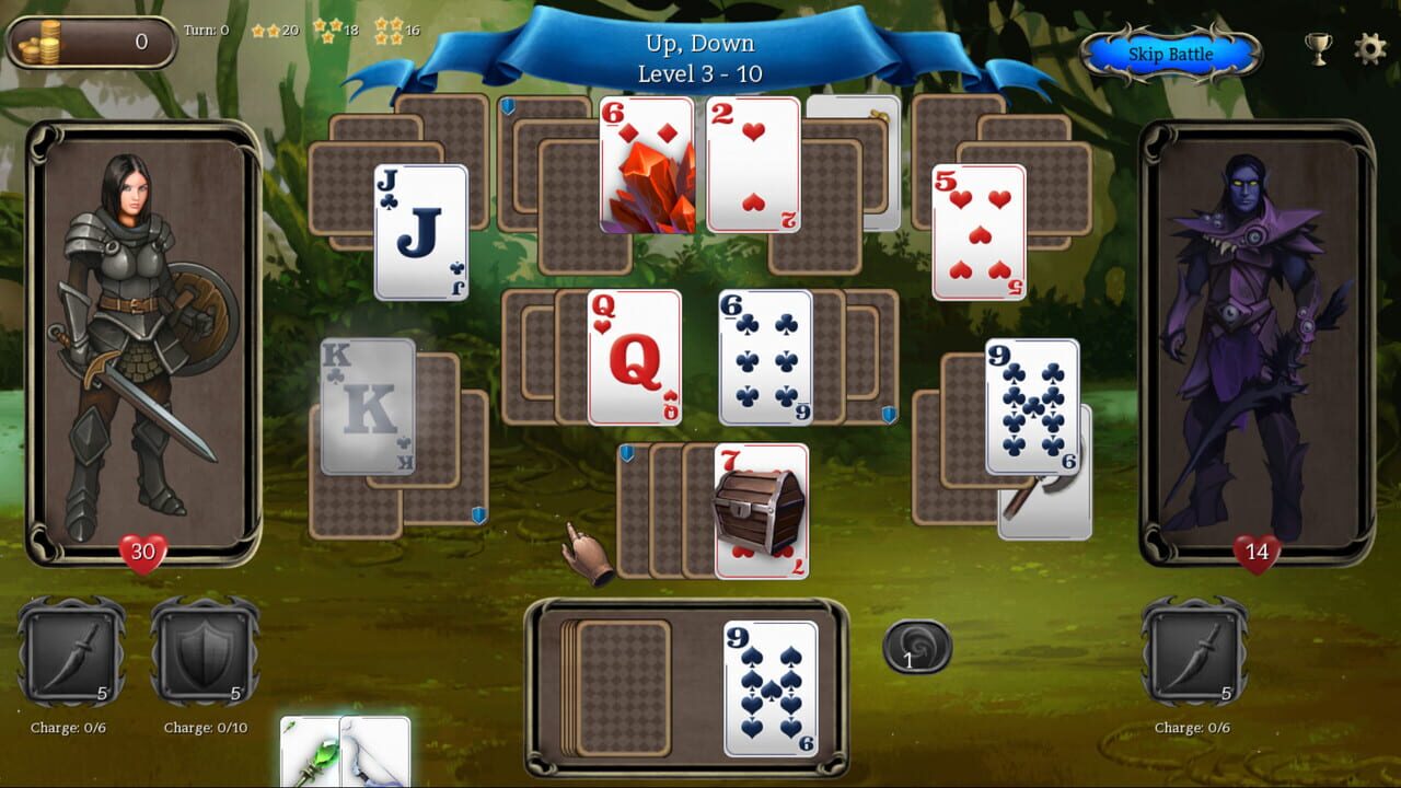 Ember Knight Solitaire Image