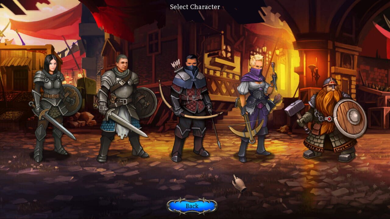 Ember Knight Solitaire Image