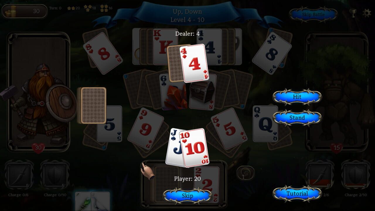 Ember Knight Solitaire Image