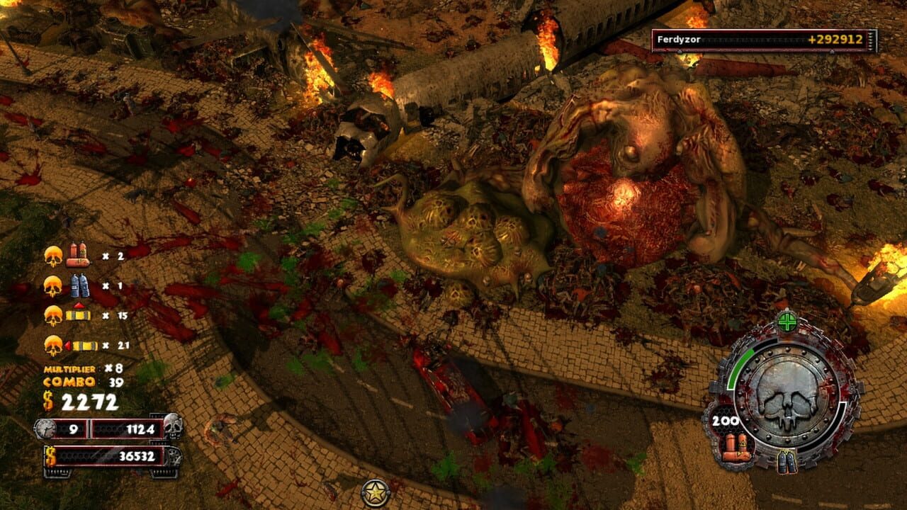 Zombie Driver HD: Burning Garden of Slaughter — Screenshot 4