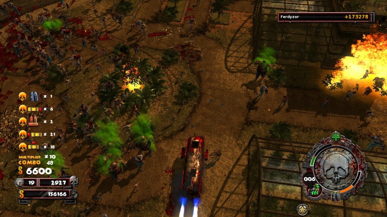 Zombie Driver HD: Burning Garden of Slaughter — Screenshot 5