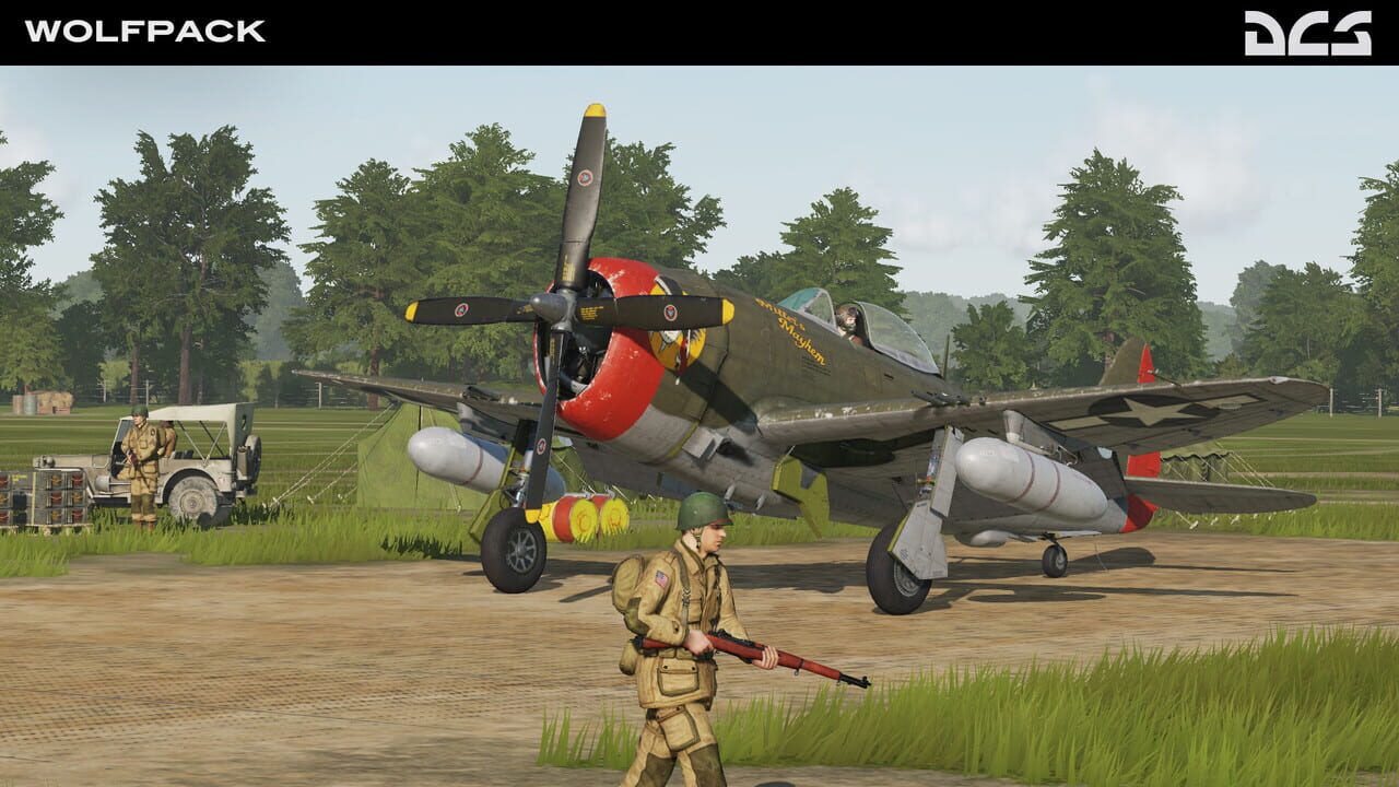 DCS World: P-47D Thunderbolt Wolfpack Campaign Image