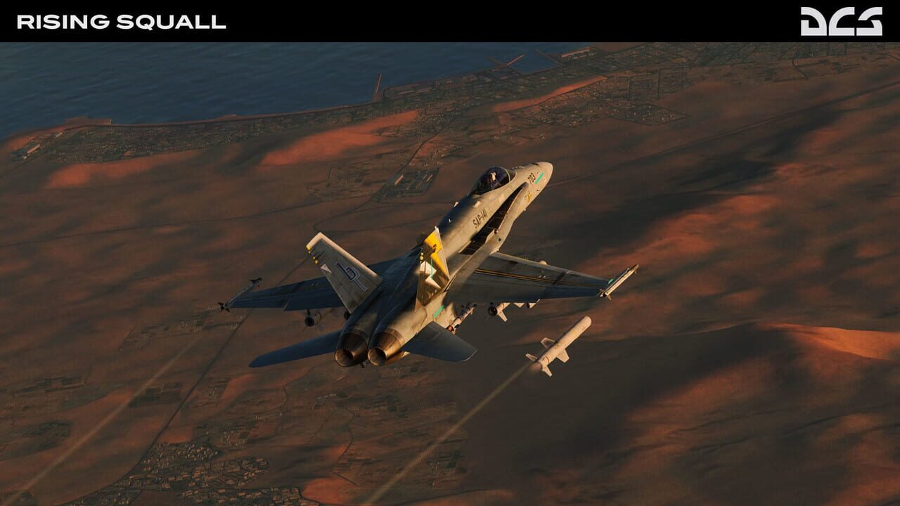 DCS World: F/A-18C Hornet Rising Squall Campaign Image