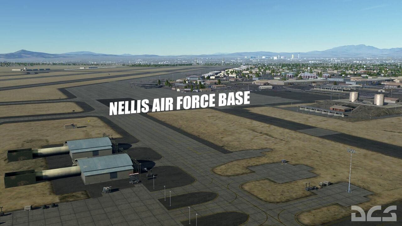 DCS World: Nevada Test and Training Range Map Image