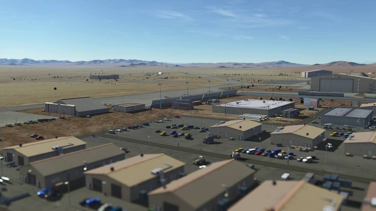 DCS World: Nevada Test and Training Range Map Image