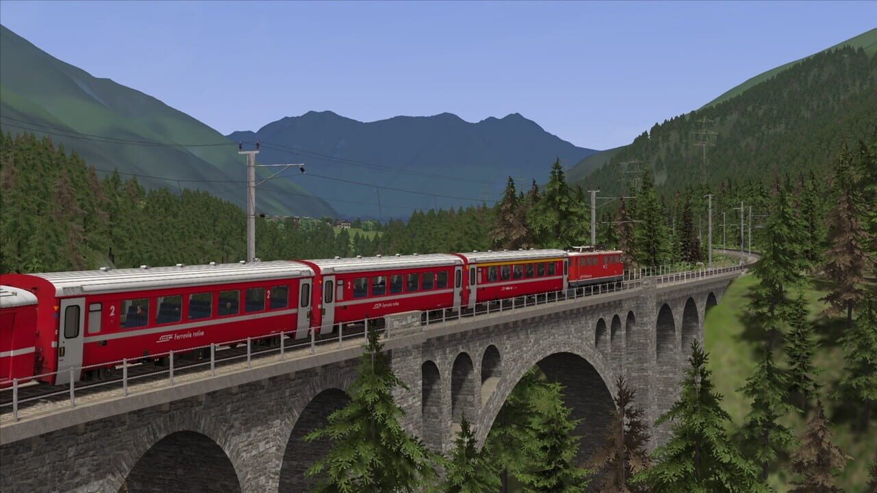 Train Simulator: Engadin Linie: Pontresina - Scuol-Tarasp Route Add-On Image