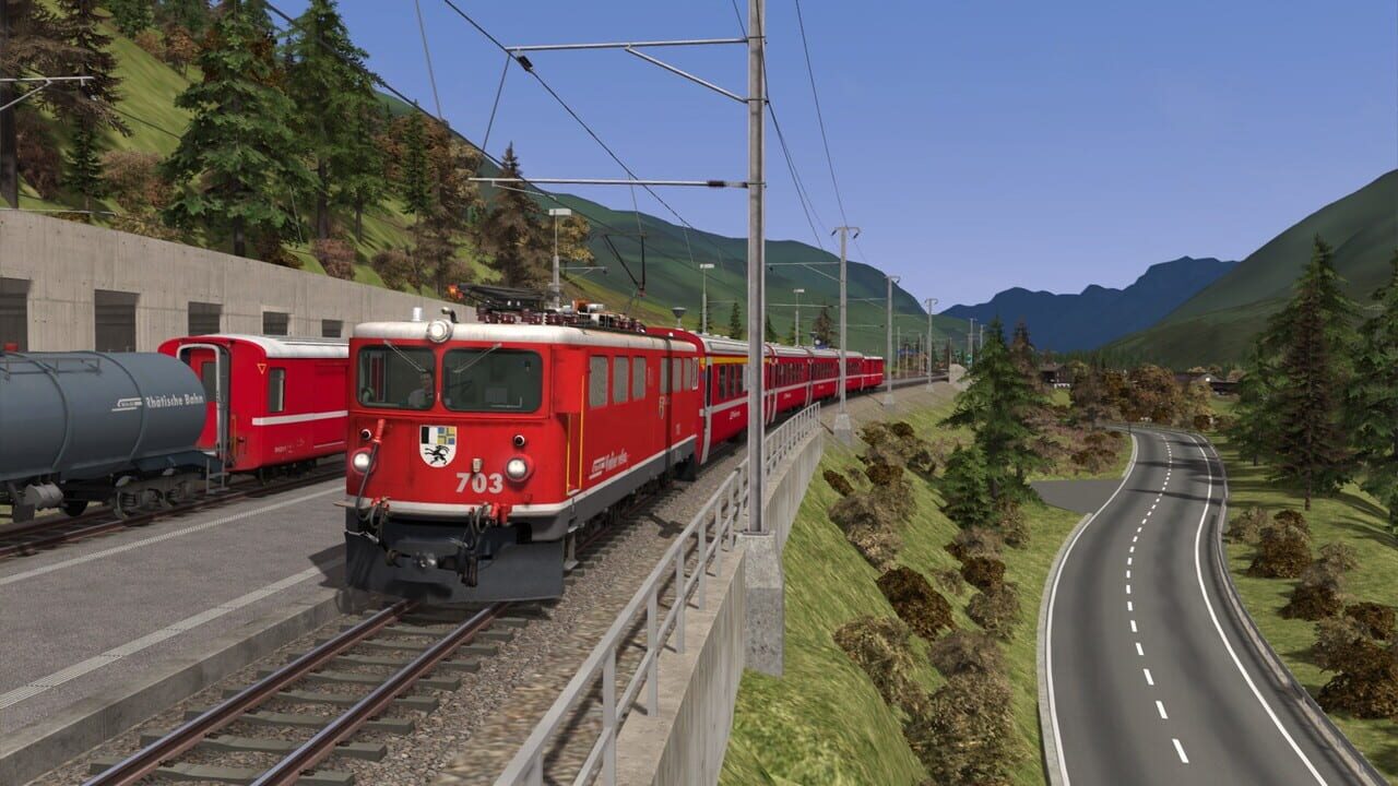 Train Simulator: Engadin Linie: Pontresina - Scuol-Tarasp Route Add-On Image