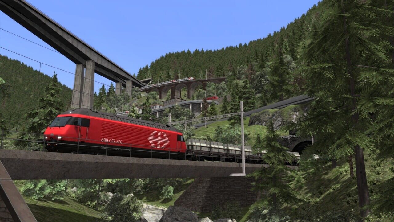 Train Simulator 2021: Gotthardbahn Alpine Classic - Erstfeld: Bellinzona Route Image