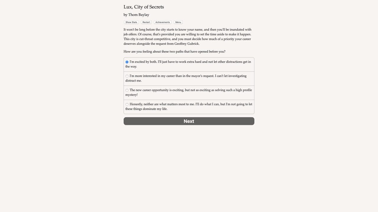 Lux, City of Secrets — Screenshot 5