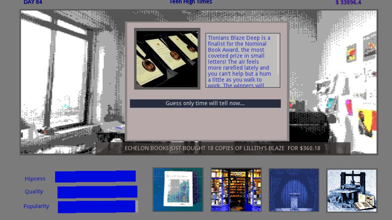 Small Press Tycoon — Screenshot 2