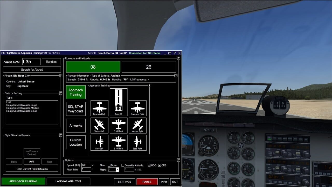 Microsoft Flight Simulator X: Steam Edition - Approach Training Image