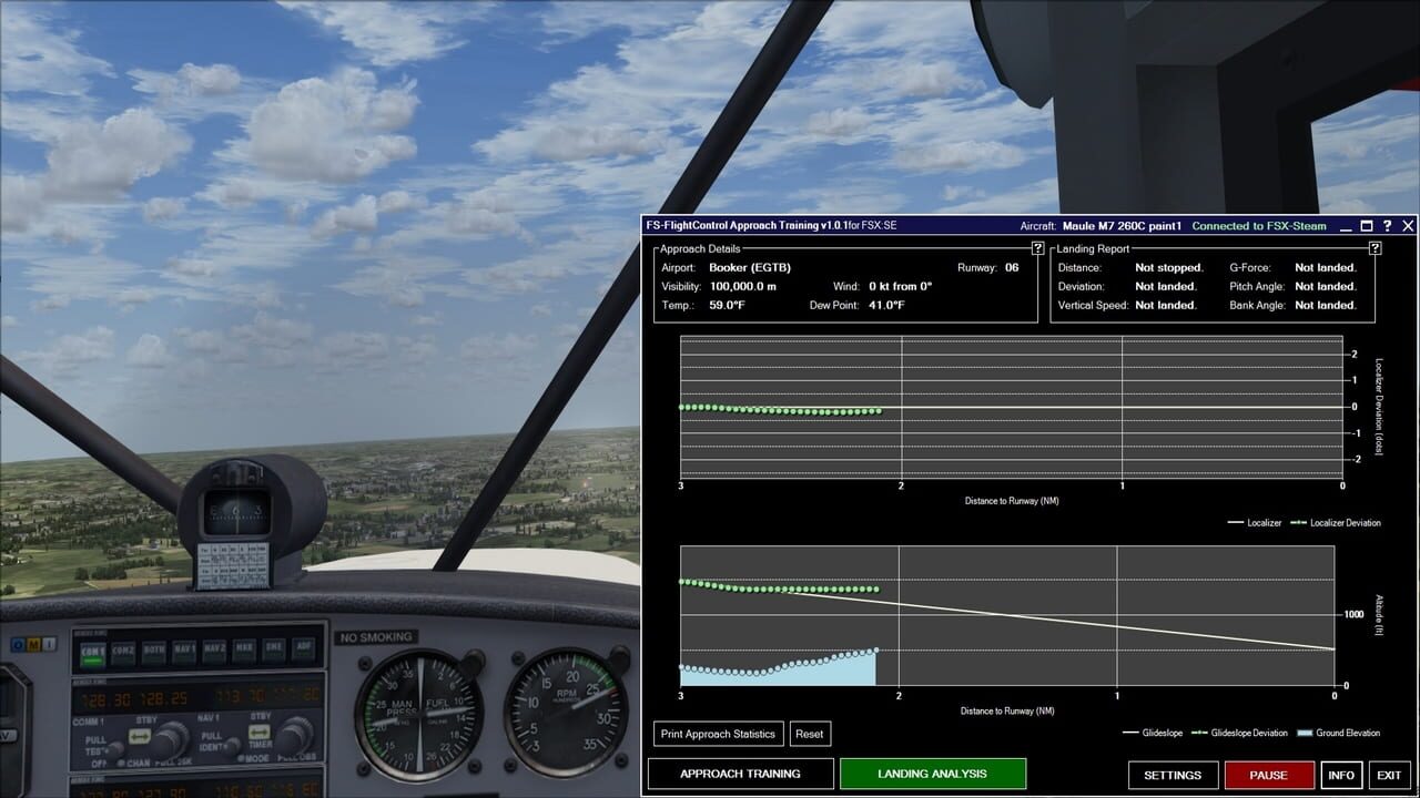 Microsoft Flight Simulator X: Steam Edition - Approach Training Image