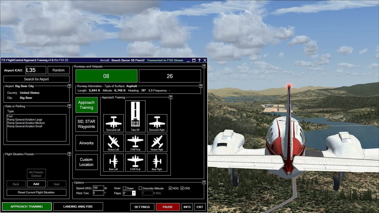 Microsoft Flight Simulator X: Steam Edition - Approach Training Image