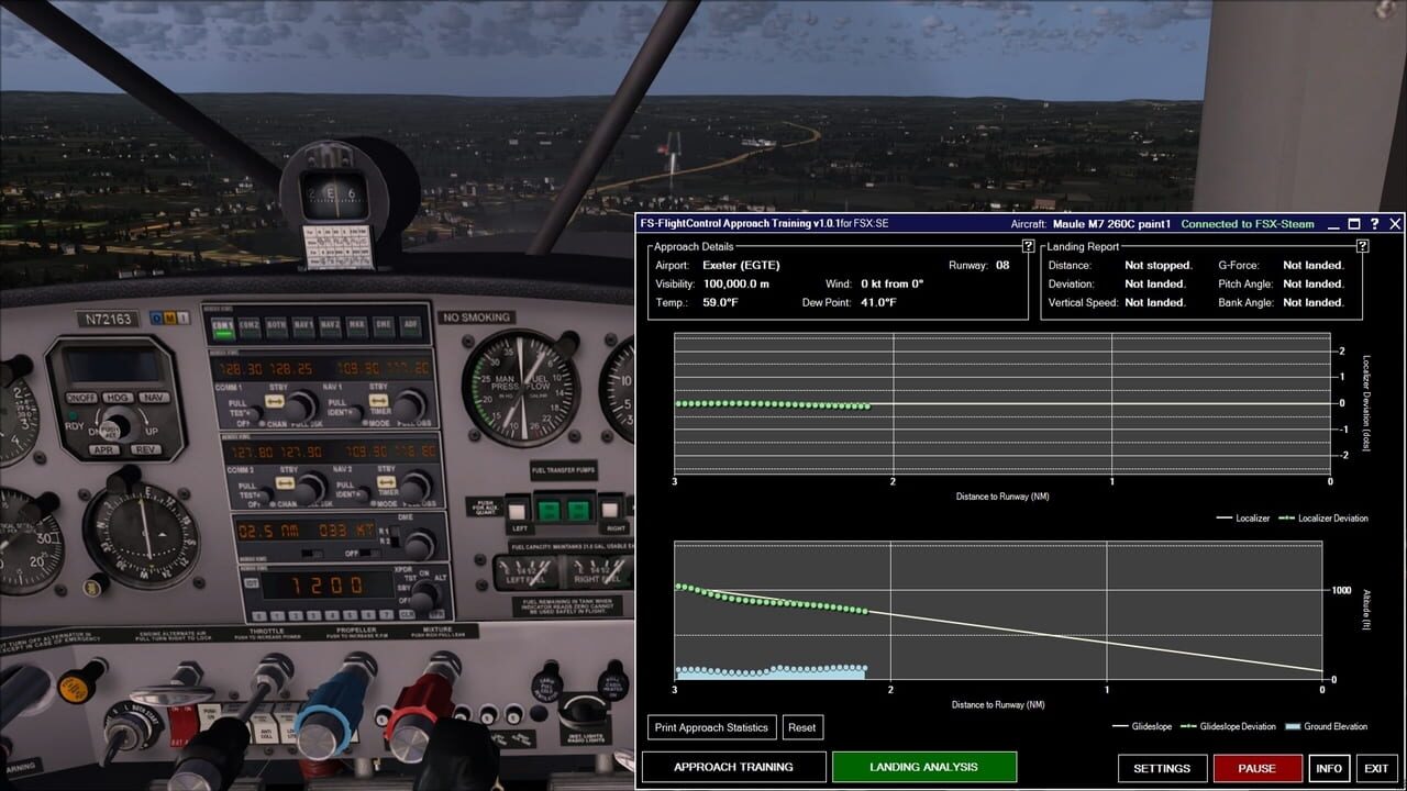 Microsoft Flight Simulator X: Steam Edition - Approach Training Image