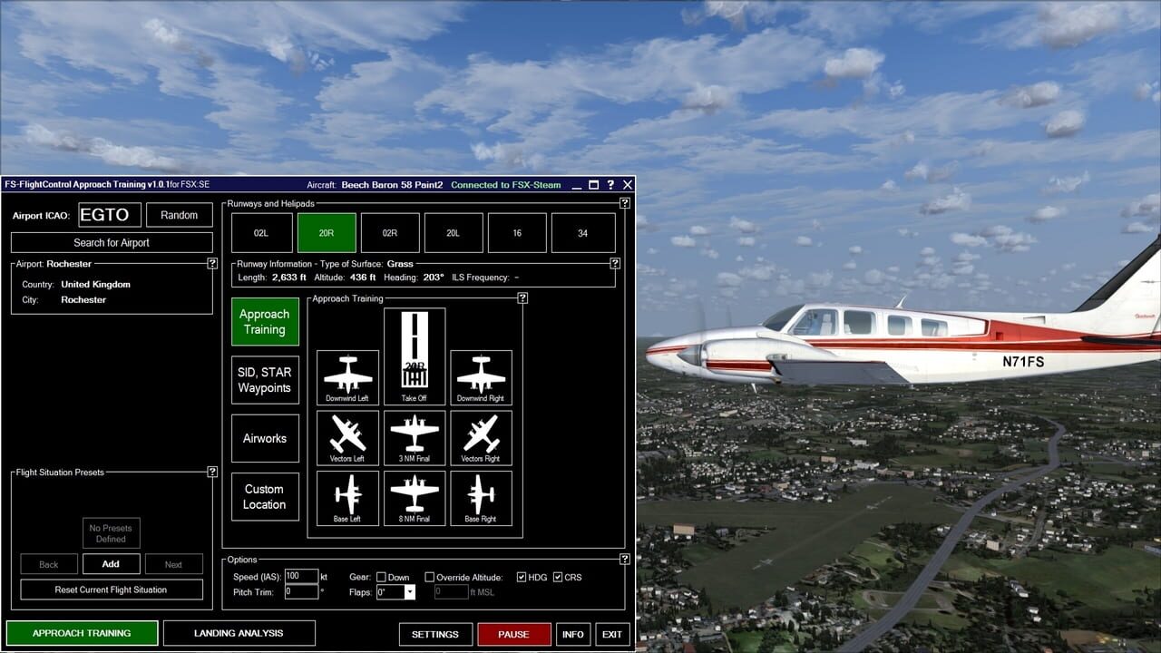 Microsoft Flight Simulator X: Steam Edition - Approach Training Image