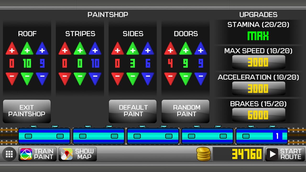 Subway Train Simulator 2D — Screenshot 5