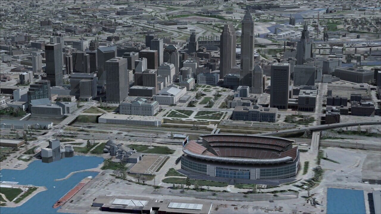 Microsoft Flight Simulator X: Steam Edition - US Cities X: Cleveland Image