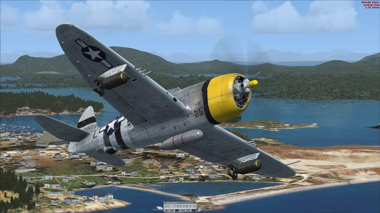 Microsoft Flight Simulator X: Steam Edition - Republic P-47D Thunderbolt Image