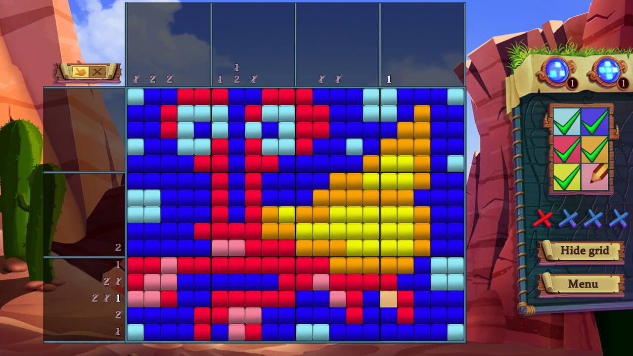 Adventure Mosaics: Small Islanders — Screenshot 1
