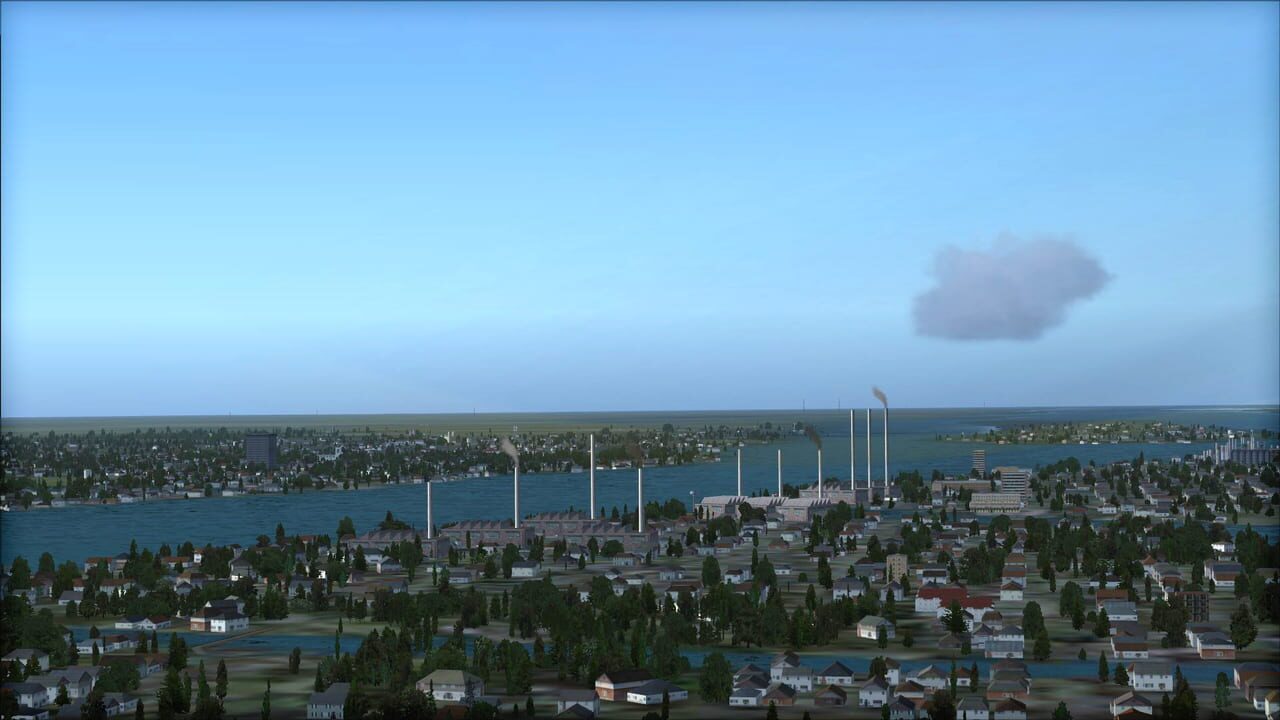 Microsoft Flight Simulator X: Steam Edition - US Cities: Detroit Image
