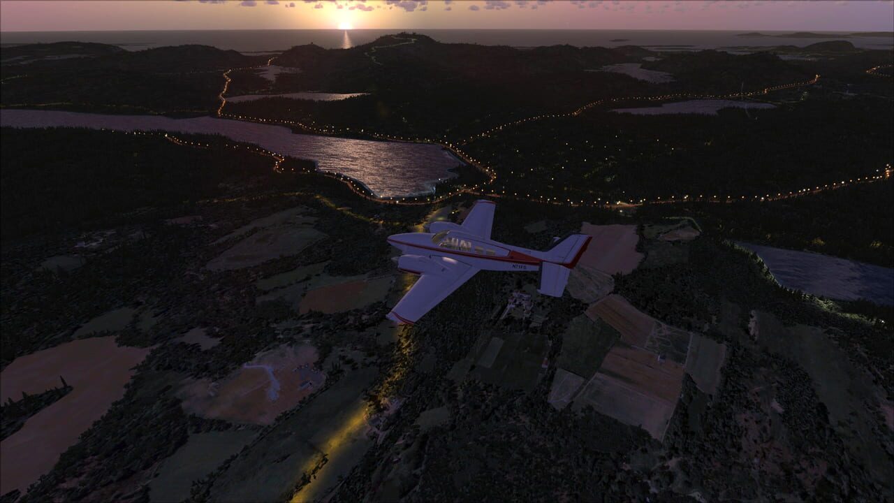 Microsoft Flight Simulator X: Steam Edition - Night Environment: Norway Image