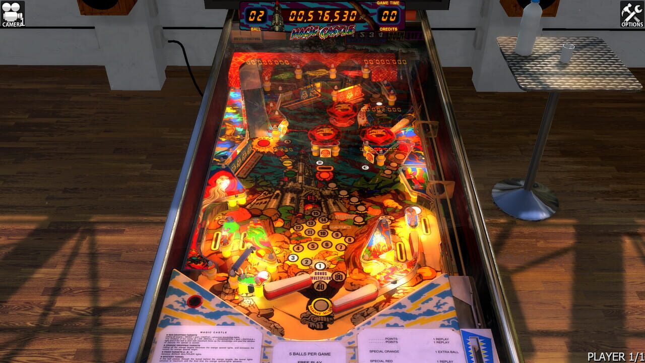 Zaccaria Pinball: Magic Castle Table Image