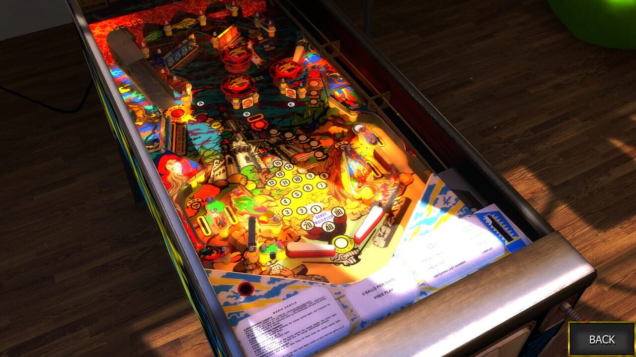 Zaccaria Pinball: Magic Castle Table Image