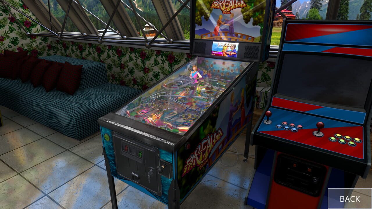 Zaccaria Pinball: Farfalla Deluxe Pinball Table Image