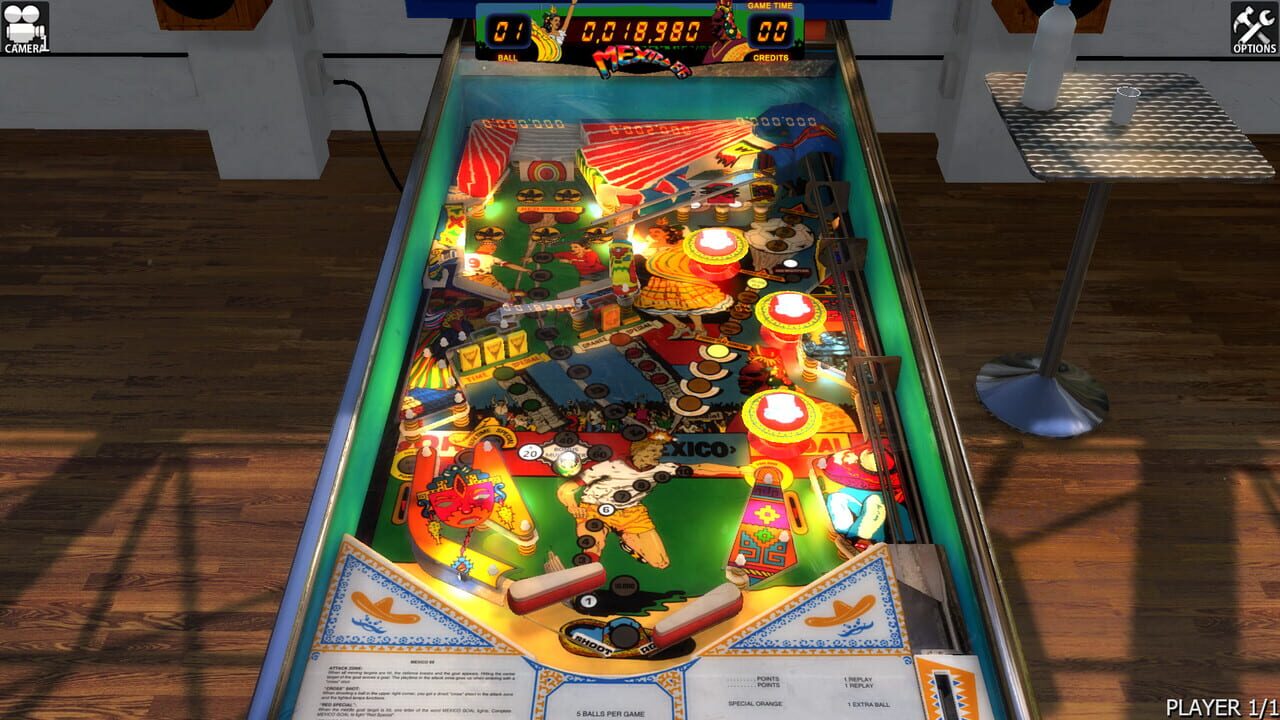 Zaccaria Pinball: Mexico '86 Table Image