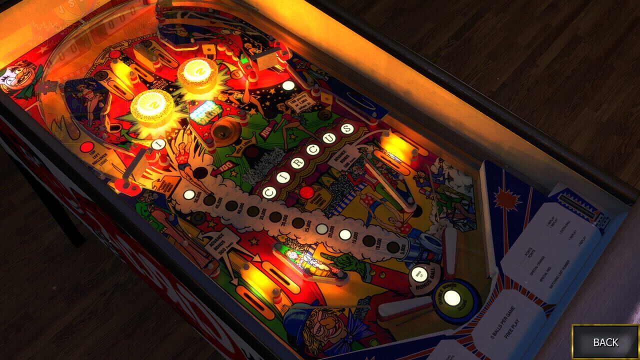 Zaccaria Pinball: Circus Table Image