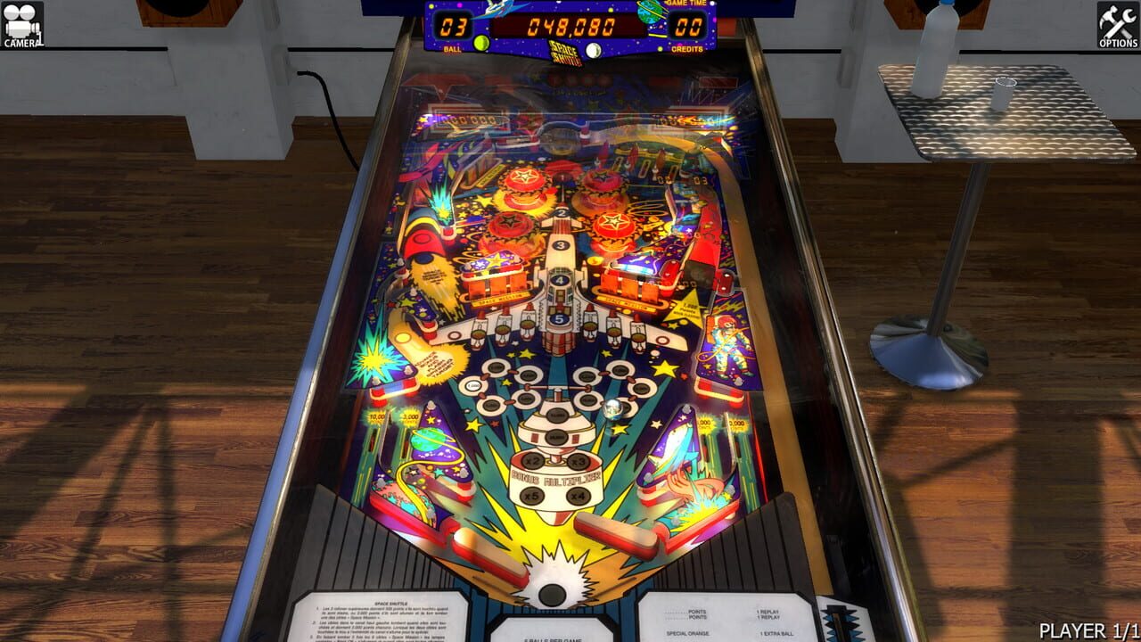 Zaccaria Pinball: Space Shuttle Table Image